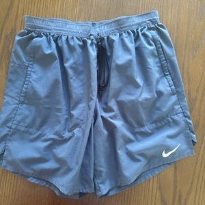 Nike Stride Men's Lined Blue Running Shorts